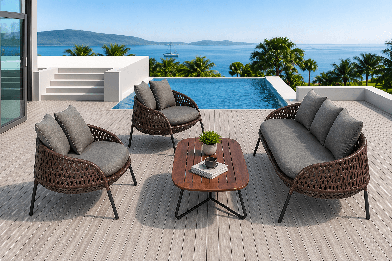 Vista Weave Lounge Set
