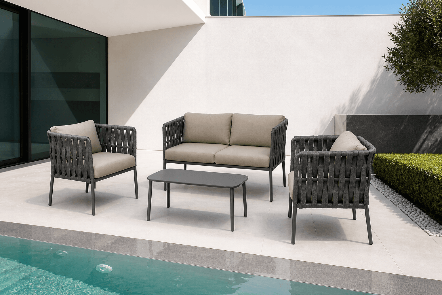 Urban Weave Patio Set