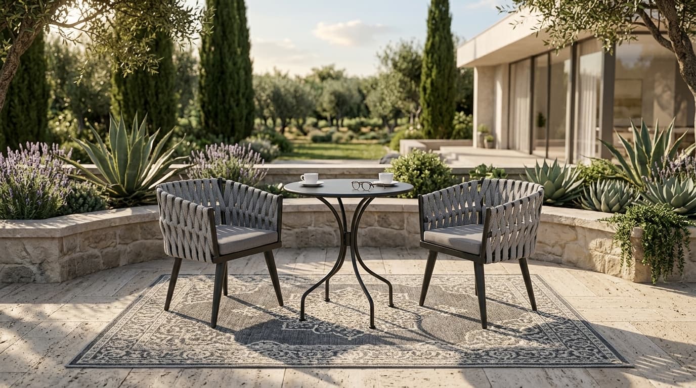 The Helix Weave Bistro Set