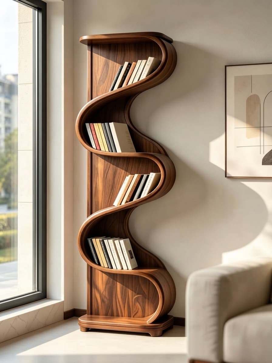 Natura Wave Shelf Unit