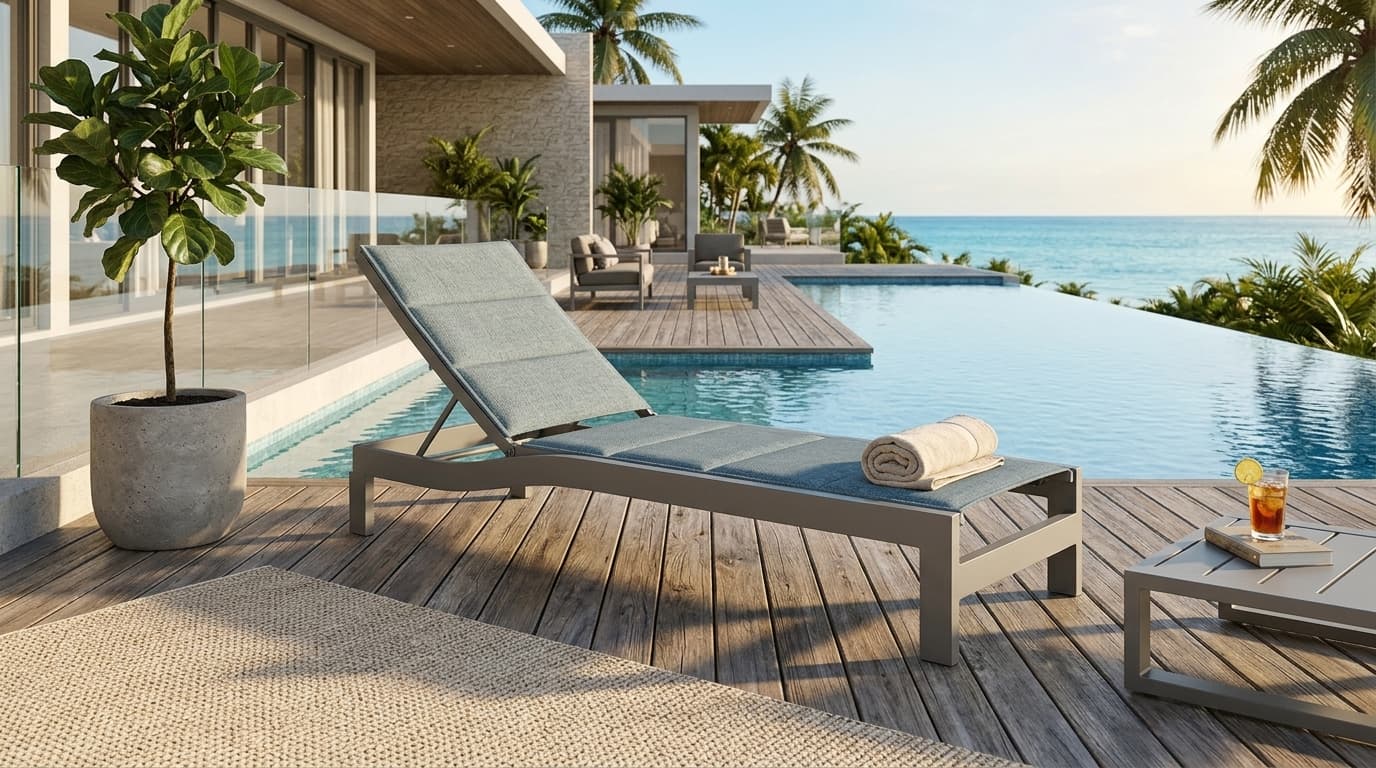 The Azure Horizon Lounger